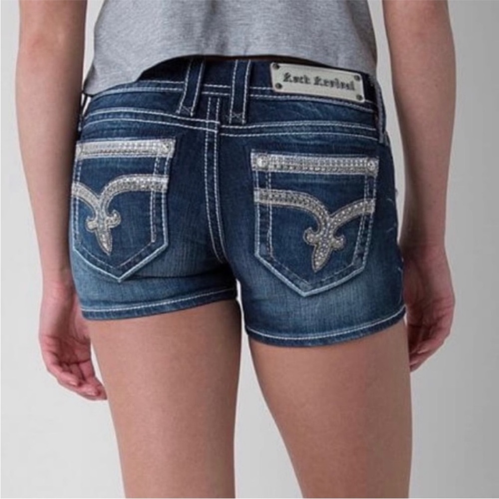 Rock Revival Sherry Stretch Short - Picture 2 of 12
